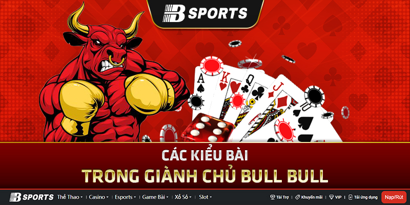 Các kiểu bài trong giành chủ bull bull là gì?