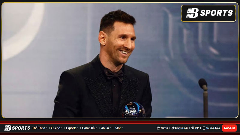 Đây là lần thứ 2 Lionel Messi thắng giải The Best Đây là lần thứ 2 Lionel Messi thắng giải The Best
