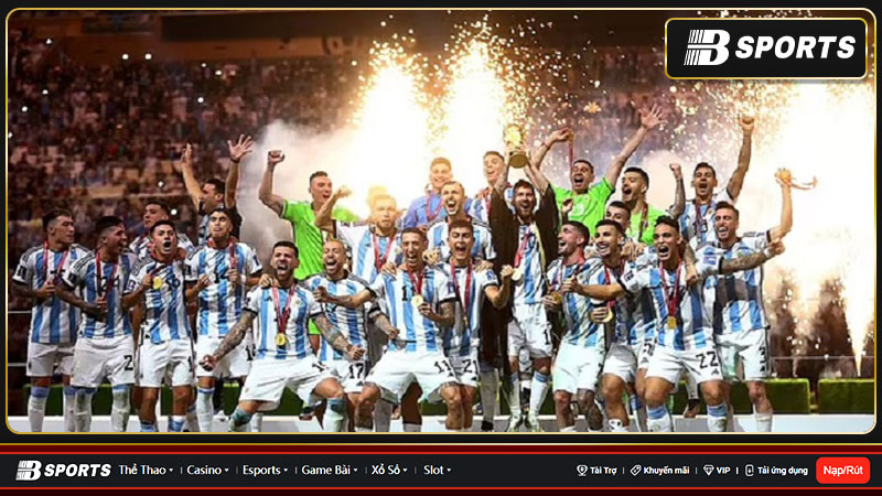 Với những thành tích cầu thủ này đạt được cùng đội tuyển Argentina Với những thành tích cầu thủ này đạt được cùng đội tuyển Argentina