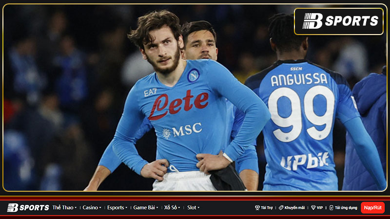 Napoli thua tại sân nhà 0-1 sảy chân tại Serie A